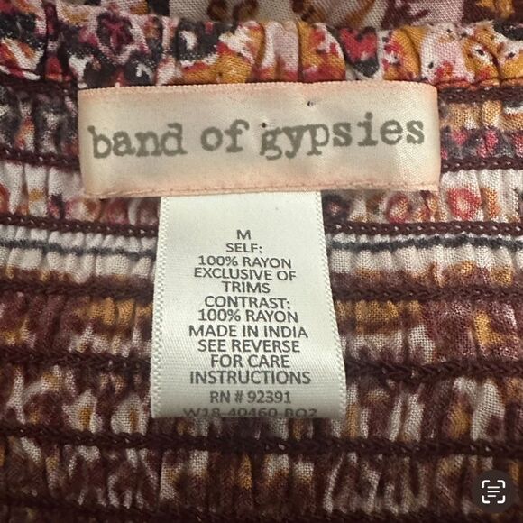 Band of Gypsies Romper Sz M - Picture 3 of 3